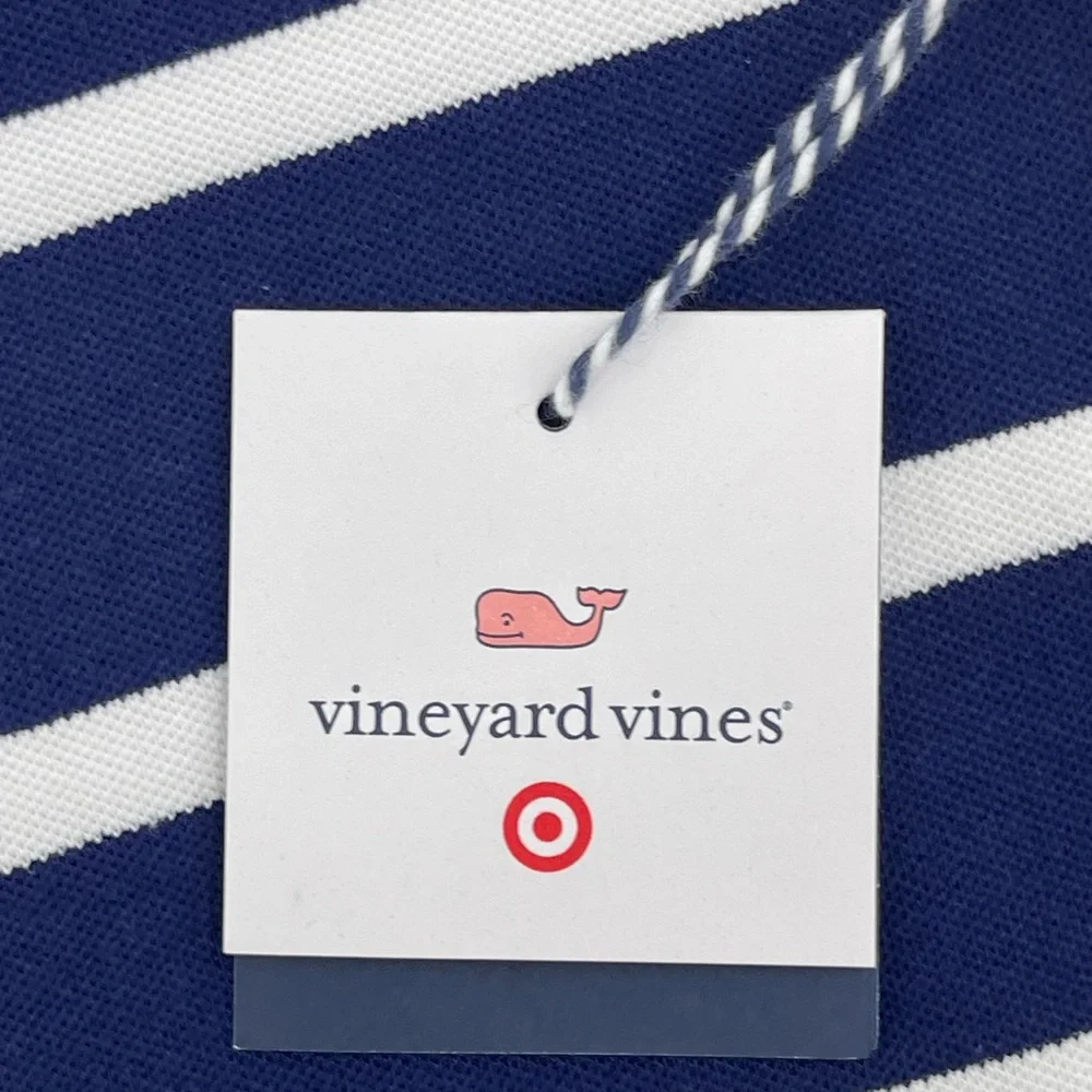 Vineyard Vines X Target Striped Blue & White Sleeveless Tank Dress Girls L 10/12
